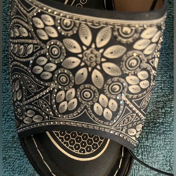 Atalina Women’s Open Toe Heeled Sandals - Size 8 - Picture 4 of 7